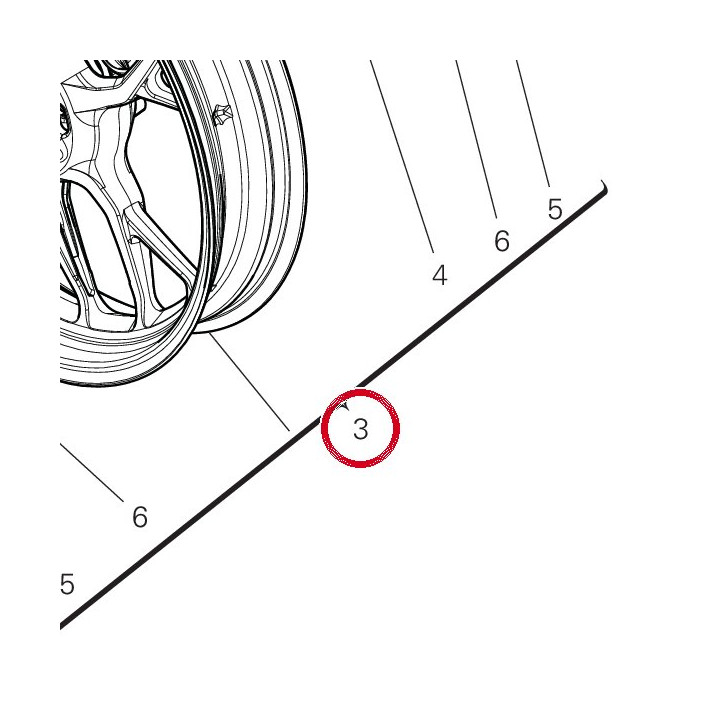 Jante roue av. 50123002AA — réf. 50123002AA | Ducati Store
