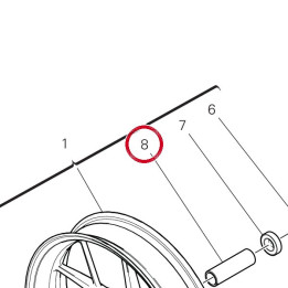 Entretoise interne 71413931A — réf. 71413931A | Ducati Store