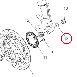 Rondelle 85211811A — réf. 85211811A | Ducati Store