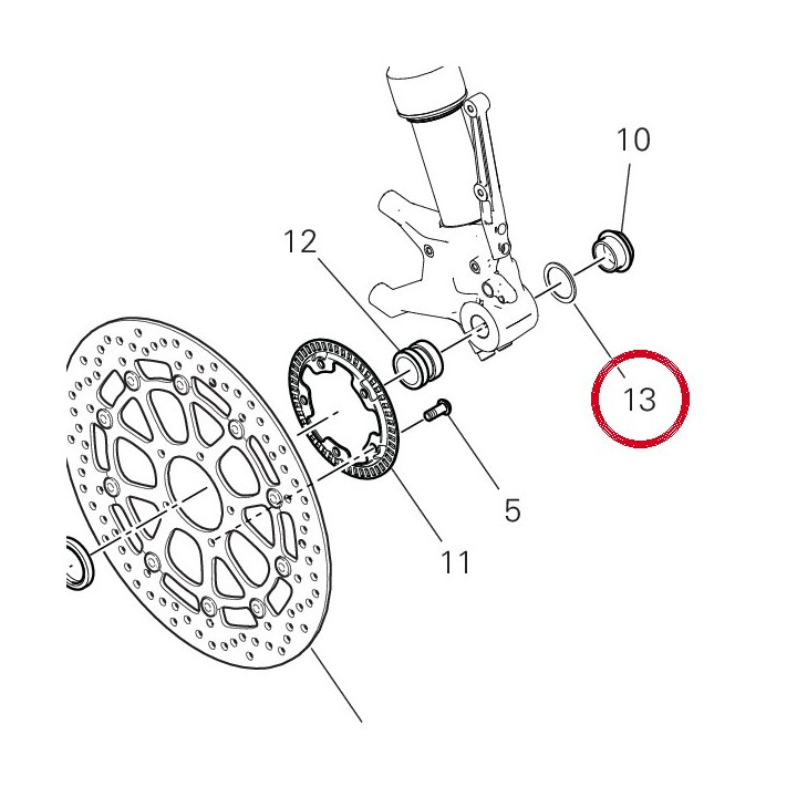 Rondelle 85211811A — réf. 85211811A | Ducati Store