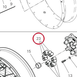 Joint flexible 70011481A — réf. 70011481A | Ducati Store