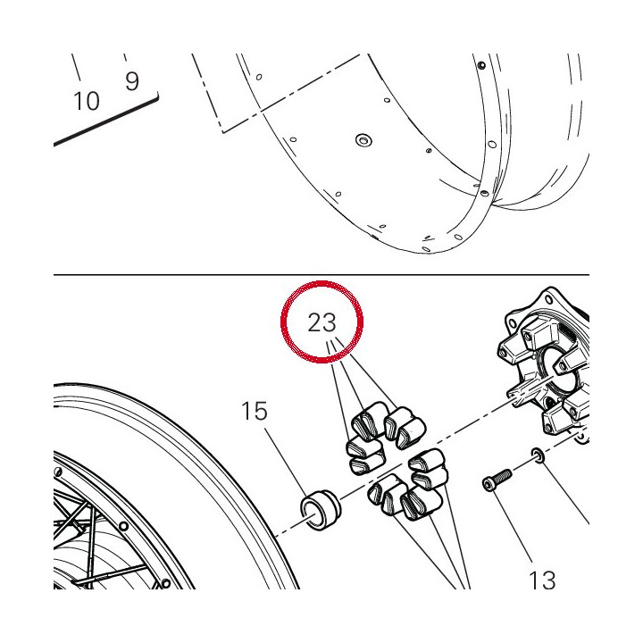 Joint flexible 70011481A — réf. 70011481A | Ducati Store