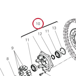 Bride Porte-Couronne — réf. 16028011A | Ducati Store