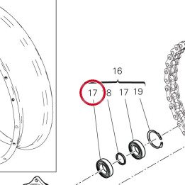 Roulement 70250681A — réf. 70250681A | Ducati Store