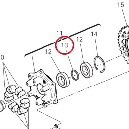 Entretoise 71316311AA — réf. 71316311AA | Ducati Store