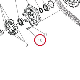 Vis tceir M8X25 din6912 — réf. 77355043C | Ducati Store