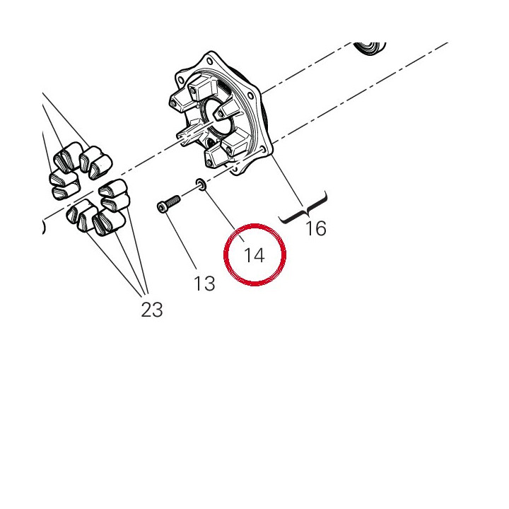 Rondelle 85212271A — réf. 85212271A | Ducati Store