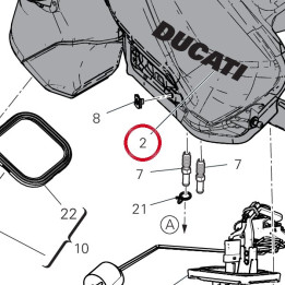 Decalcomanie Ducati noir — réf. 43818151C | Ducati Store