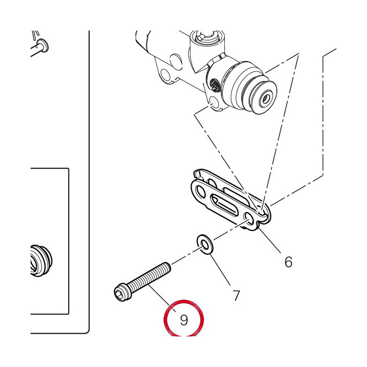 Vis tceif M6X35 77156728B — réf. 77156728B | Ducati Store