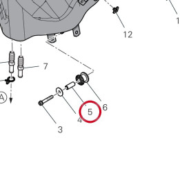 Entretoise 71315871AA — réf. 71315871AA | Ducati Store