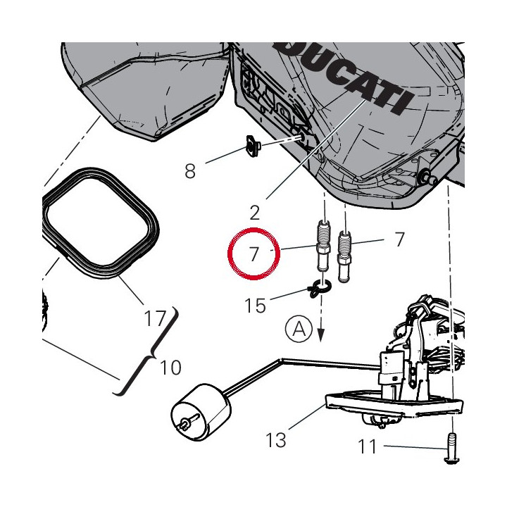 Raccord 81413251A — réf. 81413251A | Ducati Store