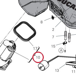 Pompe à carburant 16024494A — réf. 16024494A | Ducati Store