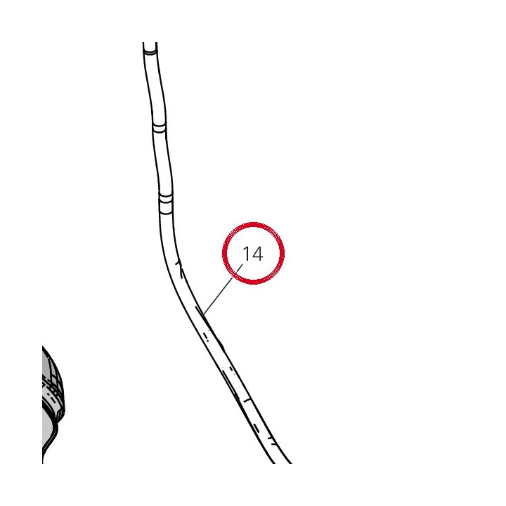 Tuyau 93511031B — réf. 93511031B | Ducati Store