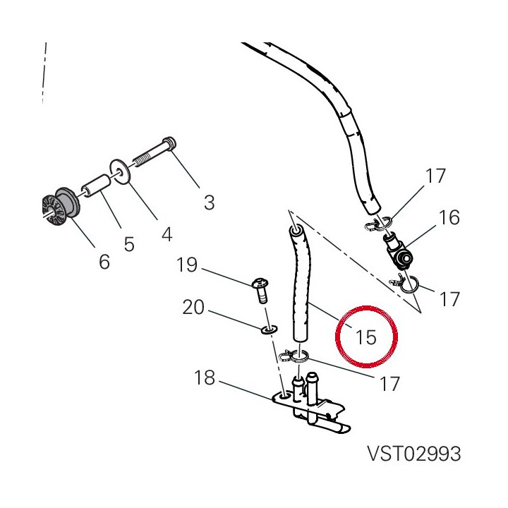 Tuyau 59019671A — réf. 59019671A | Ducati Store