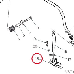 Bleeding and drainage duct — réf. 81418331A | Ducati Store