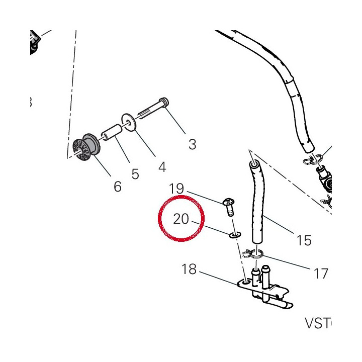 Rondelle 85611401A — réf. 85611401A | Ducati Store