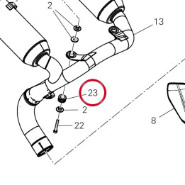 Caoutchouc 76411482A — réf. 76411482A | Ducati Store