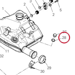 Rondelle 85250061A — réf. 85250061A | Ducati Store