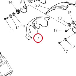 Reflechissant la chaleur — réf. 4601A201A | Ducati Store