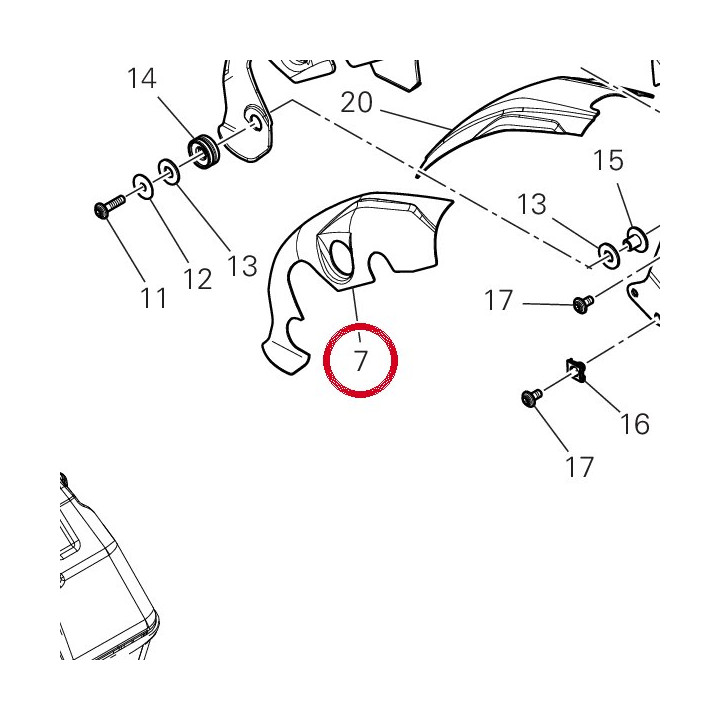 Reflechissant la chaleur — réf. 4601A201A | Ducati Store