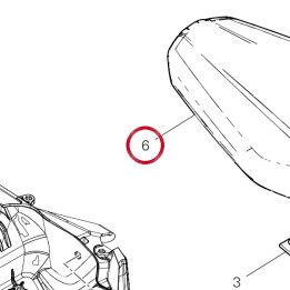 Selle passager 59517641AA — réf. 59517641AA | Ducati Store