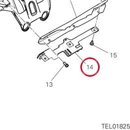 Equerre 8301R071A — réf. 8301R071A | Ducati Store