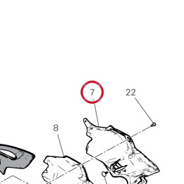 Couvercle gauche culasse — réf. 4601S451A | Ducati Store