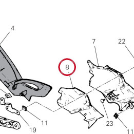 Reflechissant la chaleur — réf. 4601S752A | Ducati Store