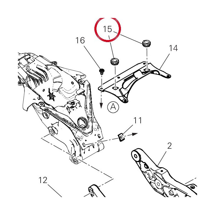 Caoutchouc 76411861A — réf. 76411861A | Ducati Store