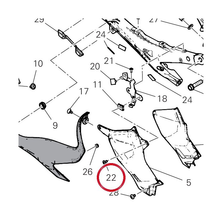 Vis 71850163C — réf. 71850163C | Ducati Store