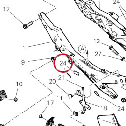 Tampon caoutchouc 86611821A — réf. 86611821A | Ducati Store