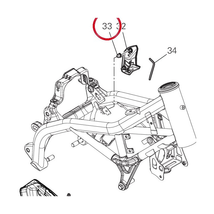 Caoutchouc 85044431A — réf. 85044431A | Ducati Store