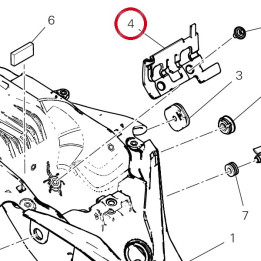 Support connecteur 8301R101A — réf. 8301R101A | Ducati Store