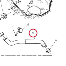 Tuyau air culasse — réf. 87611591A | Ducati Store