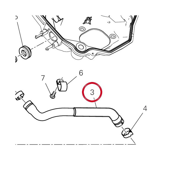 Tuyau air culasse — réf. 87611591A | Ducati Store