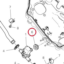 Caoutchouc 76411621A — réf. 76411621A | Ducati Store
