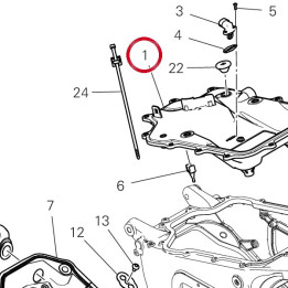Airbox upper cover 2102 — réf. 24718022A | Ducati Store
