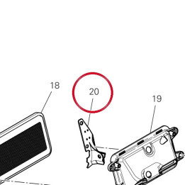 Equerre 8301P451A — réf. 8301P451A | Ducati Store