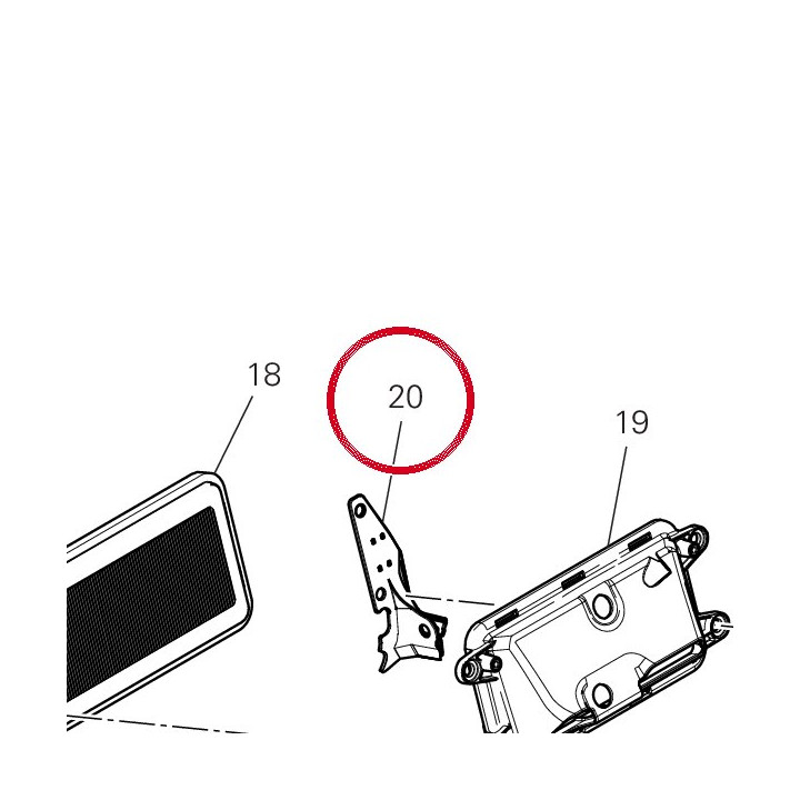 Equerre 8301P451A — réf. 8301P451A | Ducati Store