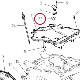 Bouchon By-Pass 76411851A — réf. 76411851A | Ducati Store