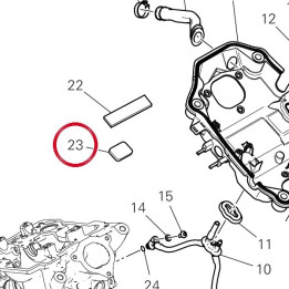Tampon 86614701A — réf. 86614701A | Ducati Store