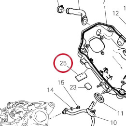 Tampon 86614691A — réf. 86614691A | Ducati Store