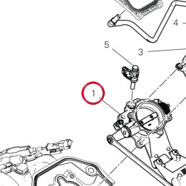 Corps papillon 28241141A — réf. 28241141A | Ducati Store