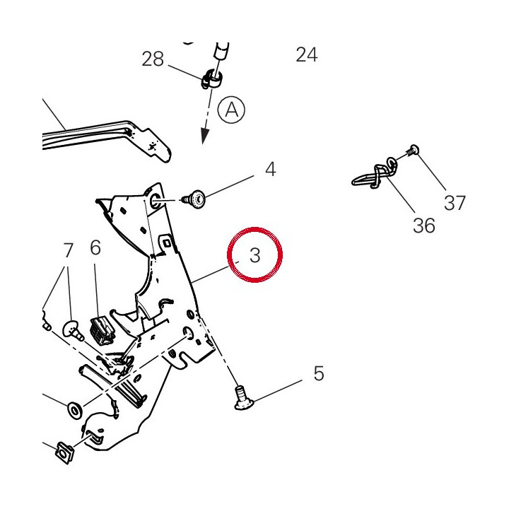 Bride 8301P441A — réf. 8301P441A | Ducati Store
