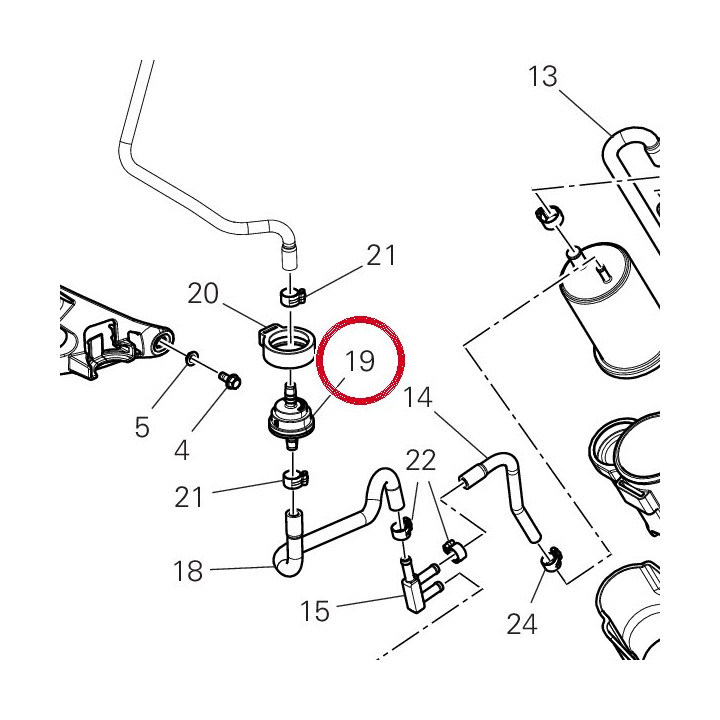 Soupape 59341101A — réf. 59341101A | Ducati Store