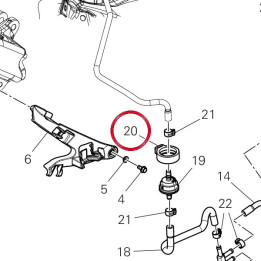 Safety valve holder — réf. 8291R201A | Ducati Store