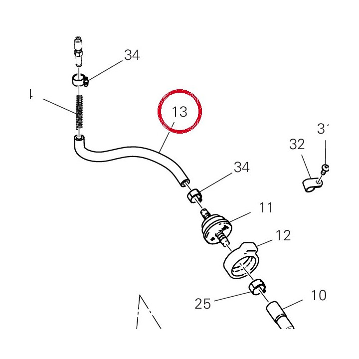Tubo redex uht sg Ø6Xø10,8 — réf. 935Z0591A | Ducati Store