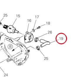 Tuyau soupape vidange — réf. 93512752A | Ducati Store