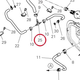 Raccord à trois voies — réf. 81441041A | Ducati Store
