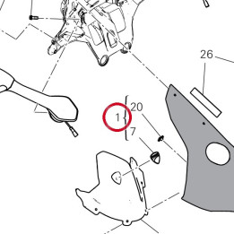 Capot avant (ensemble) — réf. 481P4892AA | Ducati Store